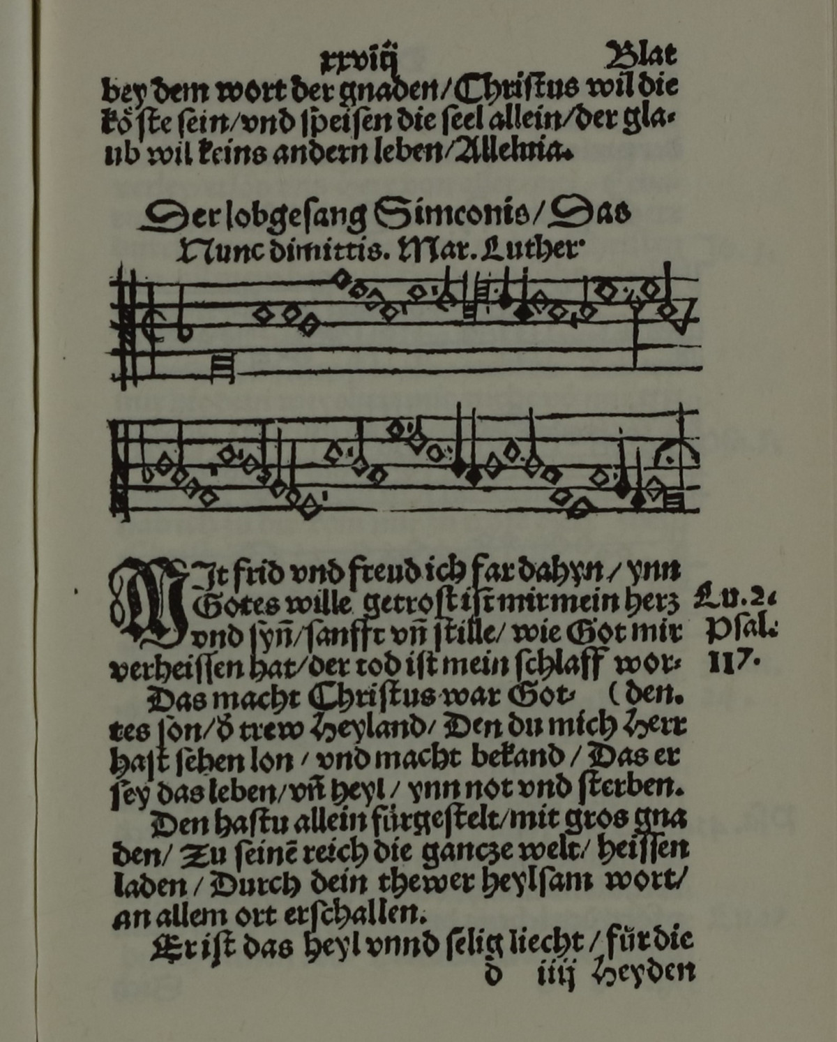 LG 5214 Nunc dimittis