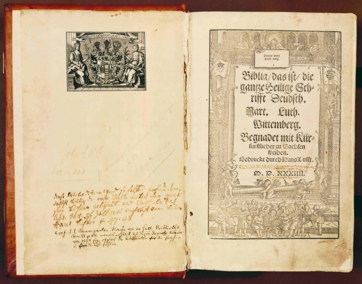 Martin Luther: Die ganze heilige Schrift deutsch