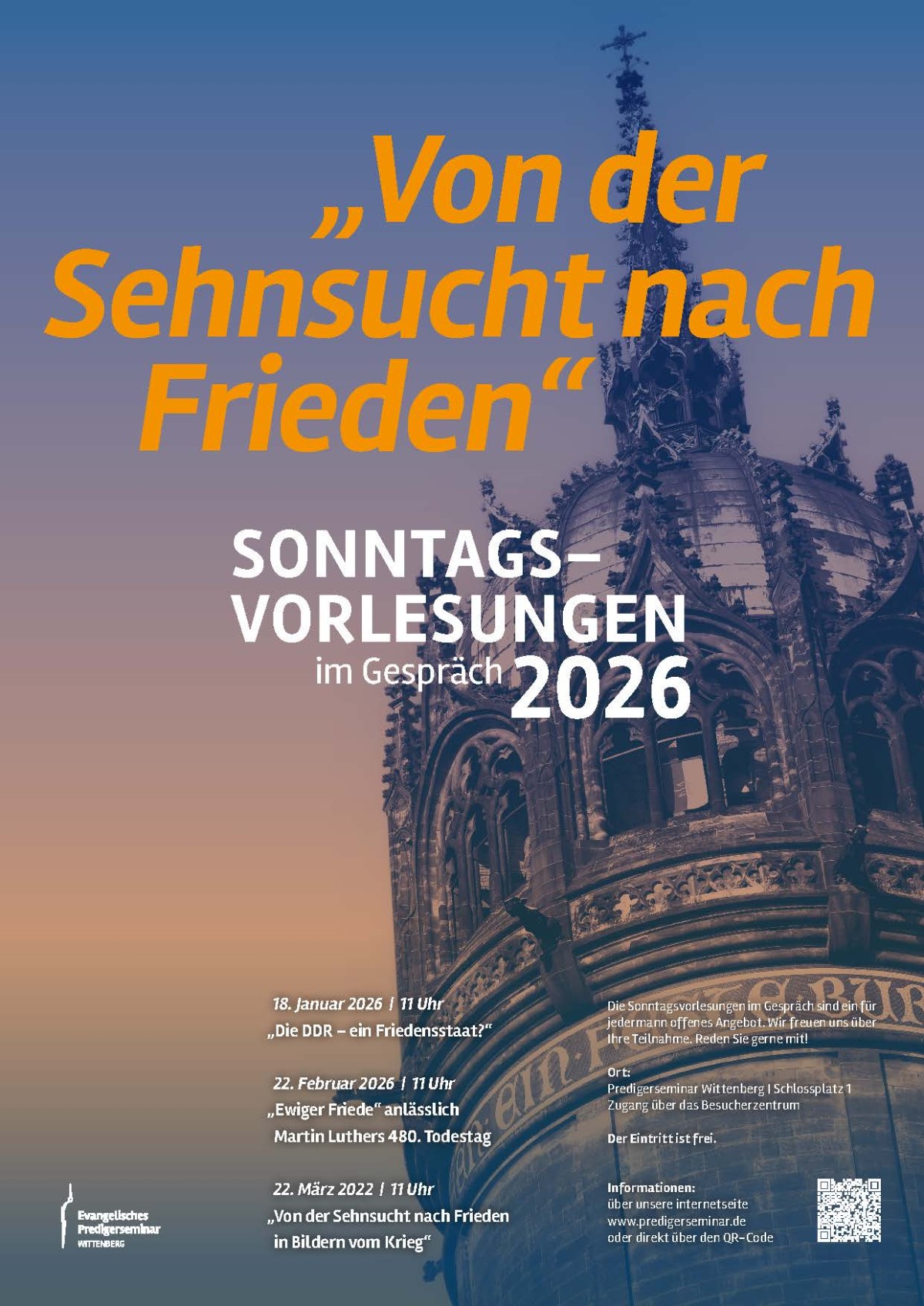 Plakat Sonntagsvorlesung 