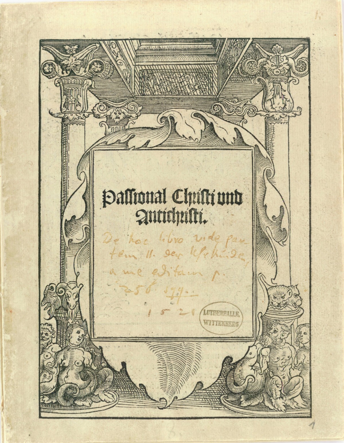 Passional Christi und Antichristi 